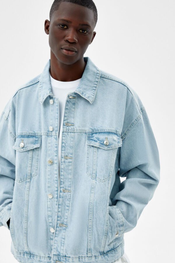 Oversized Denim Jacket - Image 3